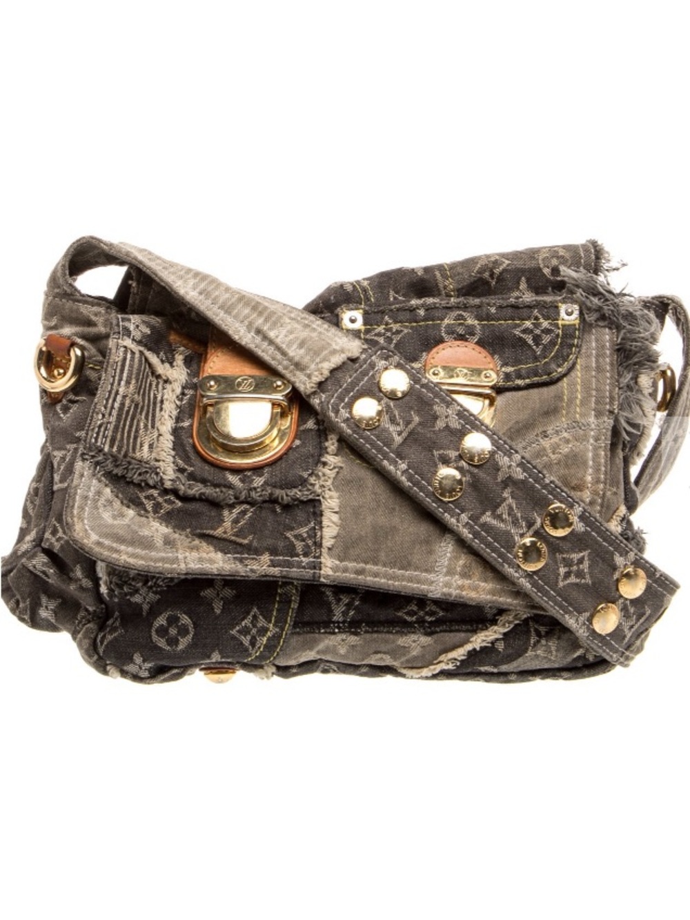 Louis Vuitton Patchwork Monogram Postie Crossbody